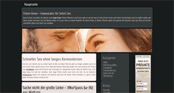 Desktop Screenshot of ficken-heute.net
